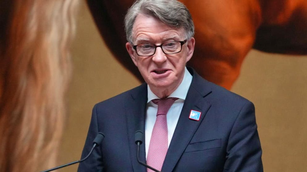 ARCHIV - Ex-Botschafter Peter Mandelson. Foto: Kirsty Wigglesworth/AP/dpa/Archivbild