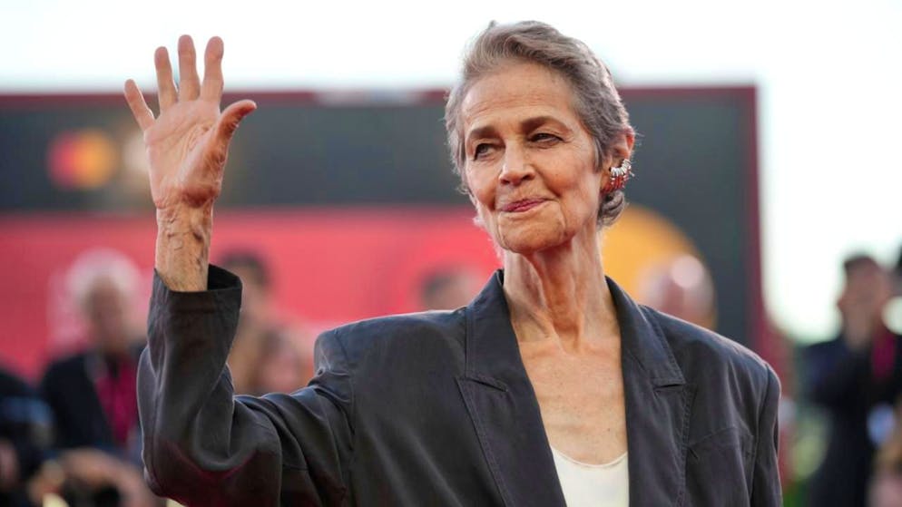 Charlotte Rampling qui fotografata all'ultimo film del film di Venezia
