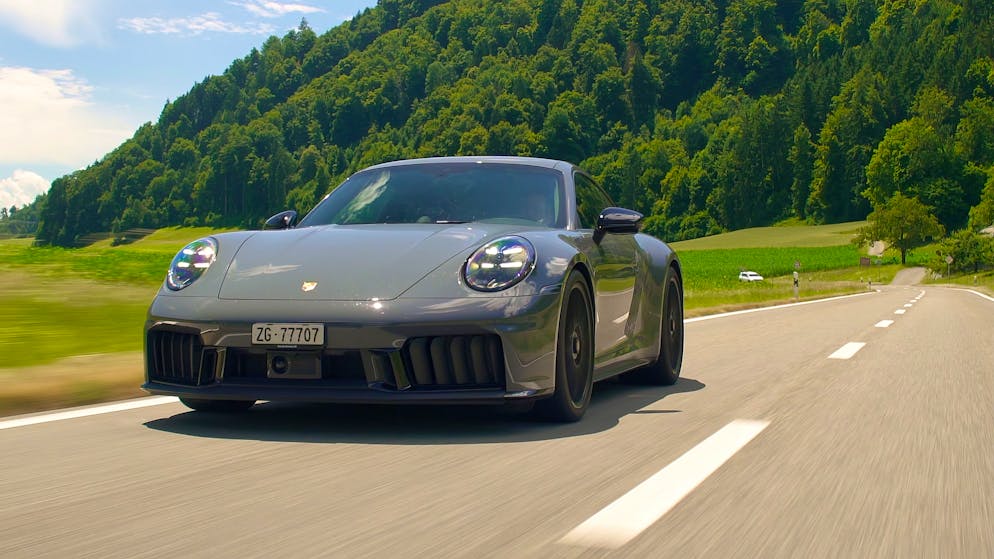 Der neue Porsche 911 Carrera 4 GTS ist 50 Kilogramm schwerer als sein Vorgänger.