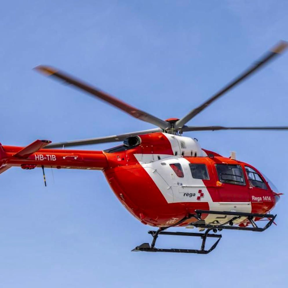 Suchaktion läuft. Lawinen-Abgang bei Adelboden BE – Rega im Einsatz