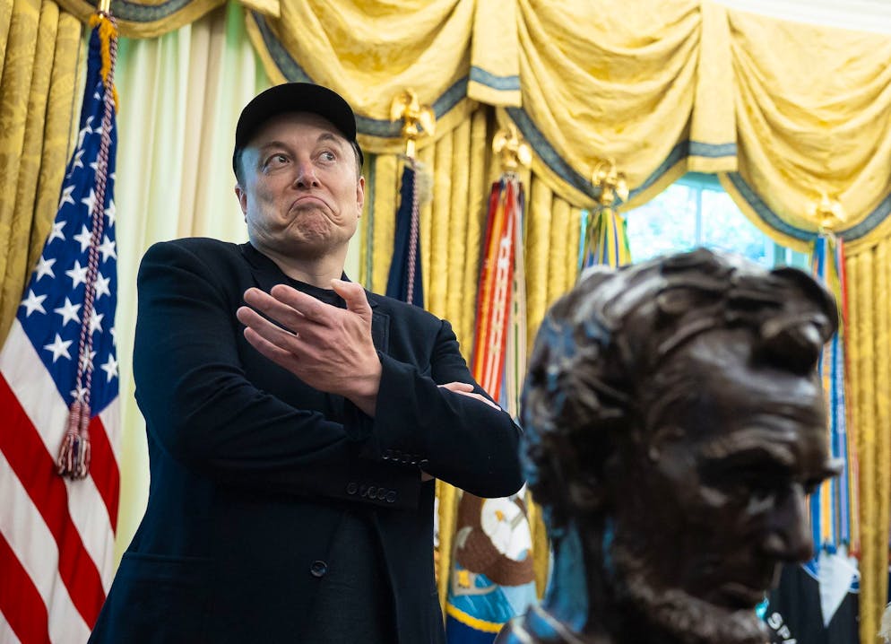 Elon Musk ist derzeit bei den Russen nicht sonderlich beliebt. 