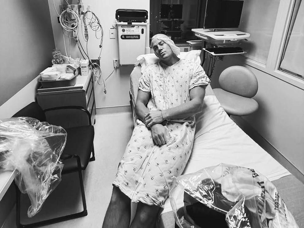 Channing Tatum in ospedale
