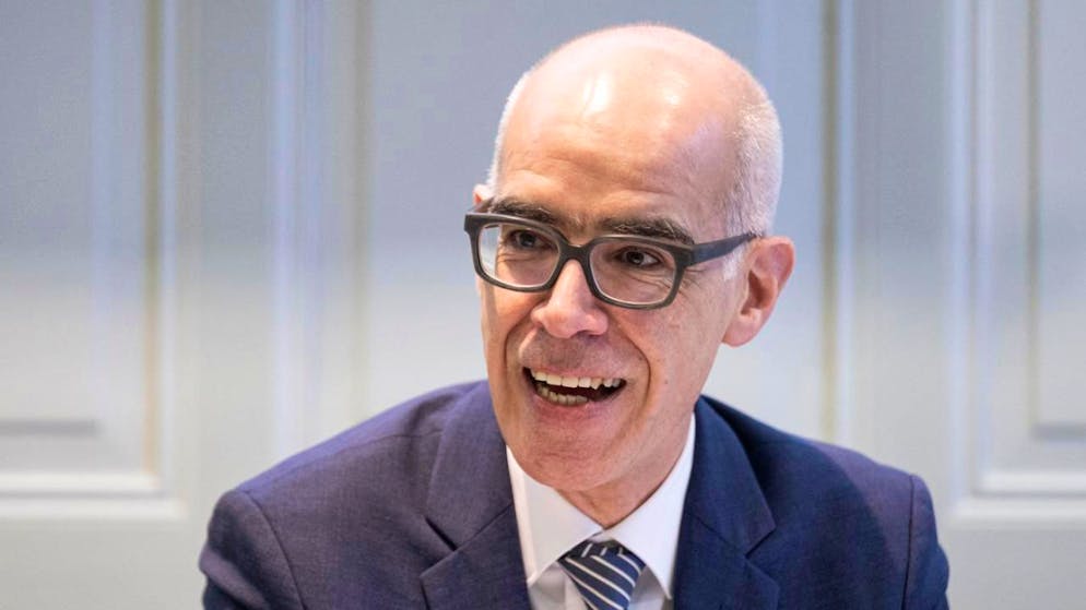 Le directeur de l'OFL Martin Tschirren a détaillé jeudi les mesures du gouvernement pour dynamiser la construction de logements d'utilité publique.