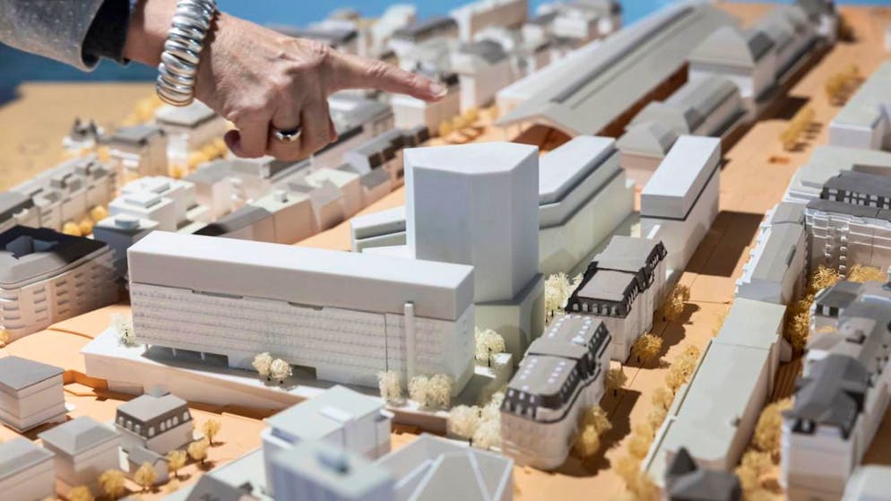 Le nouveau projet de quartier de la Rasude prévoit la construction d'un tour en son centre (archives).