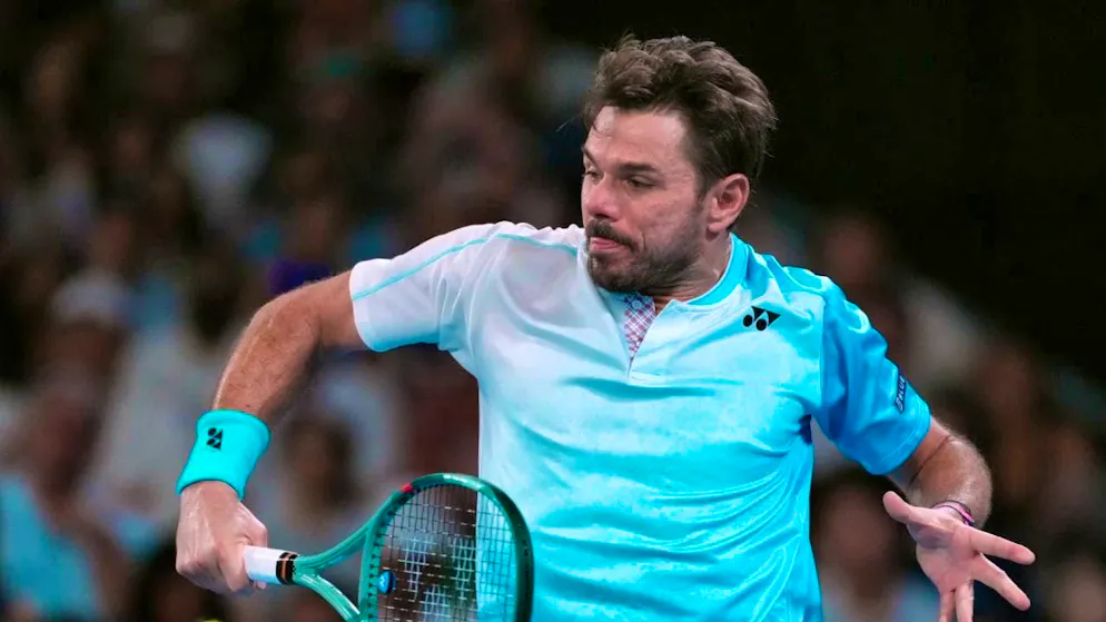 Stan Wawrinka has to bow out of Montpellier in round 2