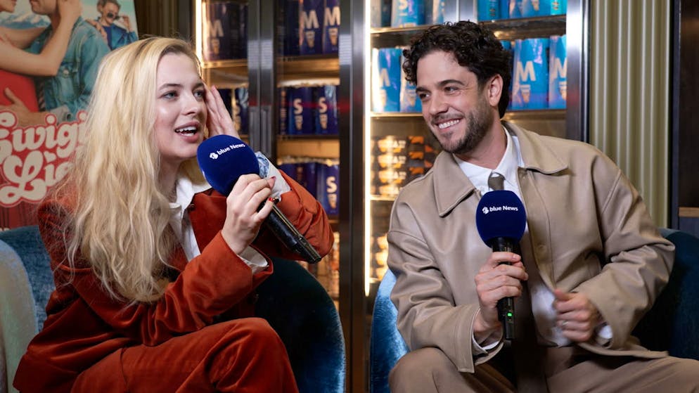 «Ewigi Liebi»-Kinofilm. Luca Hänni: «Ich habe die Kuss-Szenen vorab mit Christina besprochen»