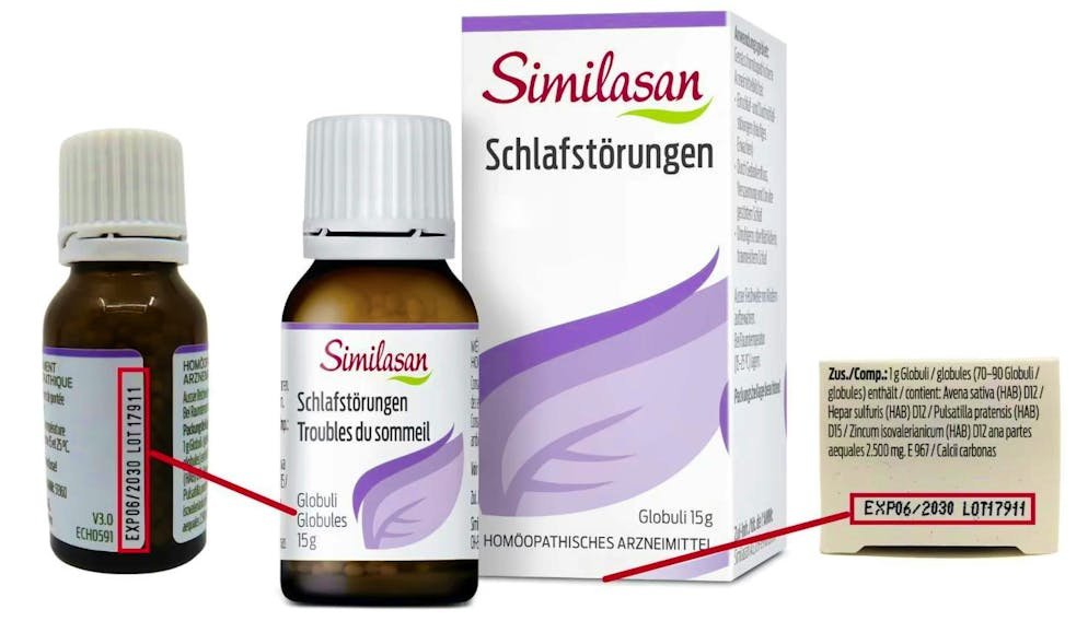 In consultation with the Swiss Agency for Therapeutic Products (Swissmedic), Similasan AG is recalling batch 17911 of Similasan Sleep Disorders Globules, 15g from the market as a precautionary measure down to the patient level.