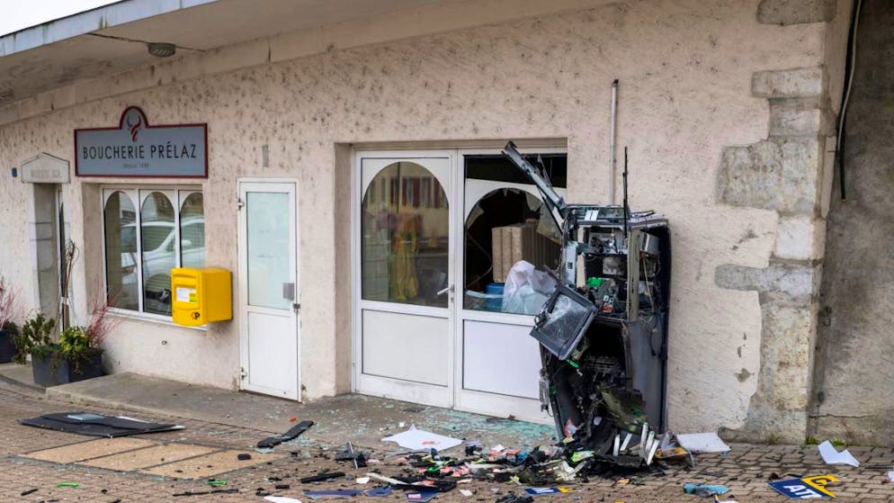 Le bancomat de Genolier a été dynamité peu avant 04h00 du matin.