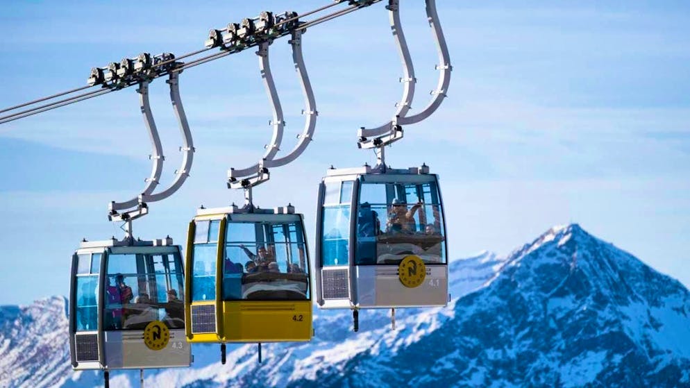 While the two largest ski regions, Valais and Graubünden, recorded slight increases, all other regions lost guests to the mountain railroads. (symbolic image)