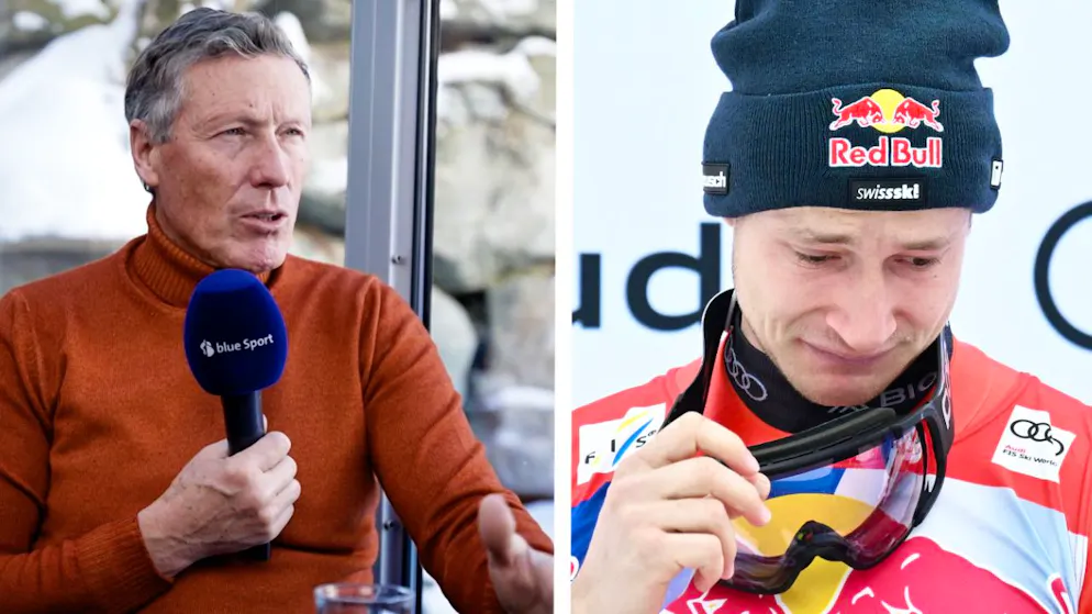 Pirmin Zurbriggen e Marco Odermatt.