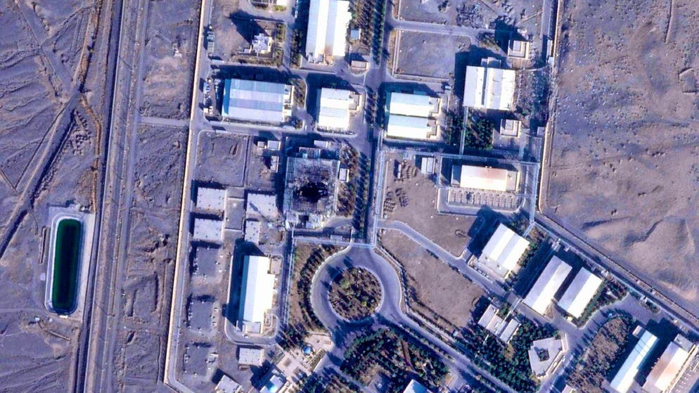 The Iranian nuclear facility in Natans bombed by the USA in June 2025. (archive picture)