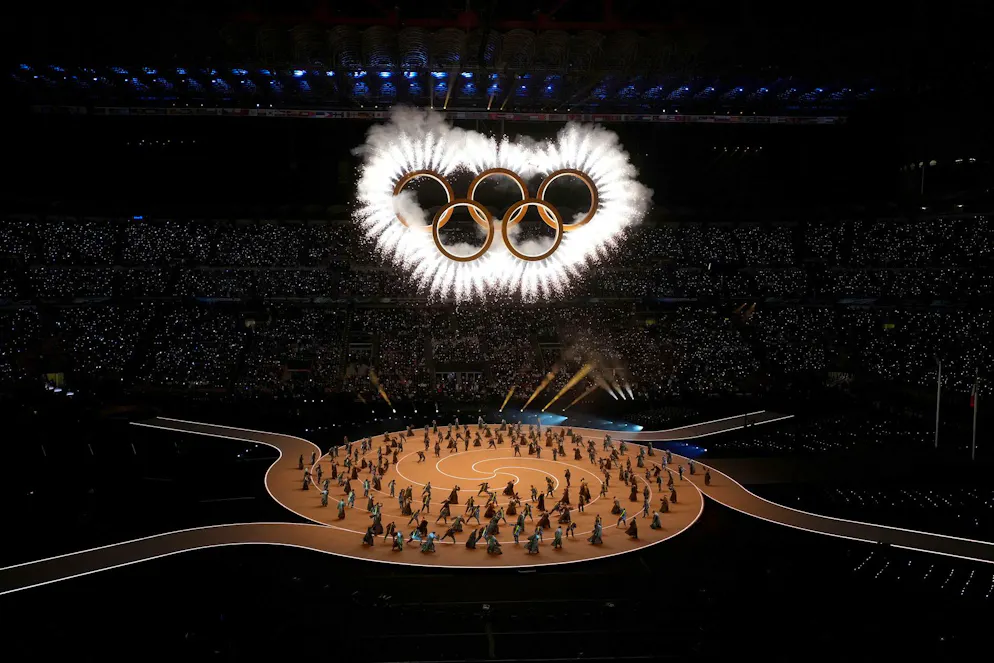 Olimpiadi 2026. Grande festa a San Siro per l'apertura dei Giochi olimpici di Milano Cortina.