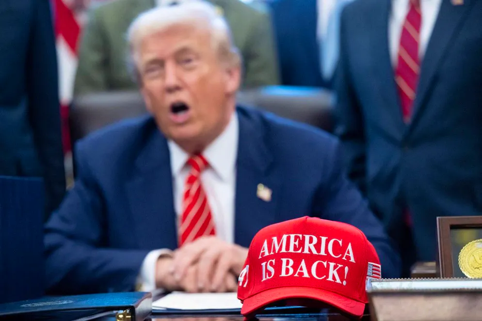 Au-delà de ces messages de condamnation, peu de conséquences sont cependant attendues pour Donald Trump, qui conserve une poigne de fer sur son parti un an après son retour triomphant à la Maison Blanche (archives).