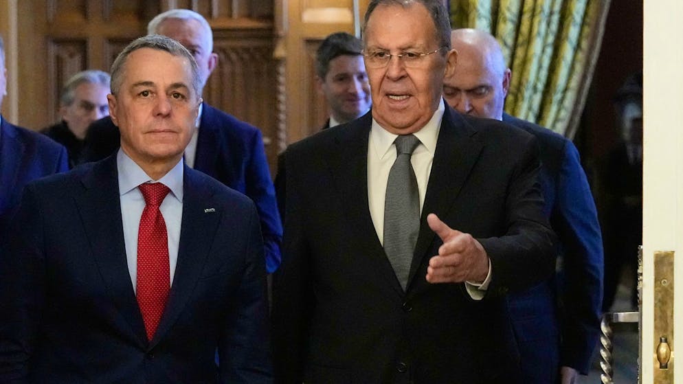 Friedensprozess für die Ukraine. Cassis hat Lawrow in Moskau besucht – so ist das Treffen gelaufen
