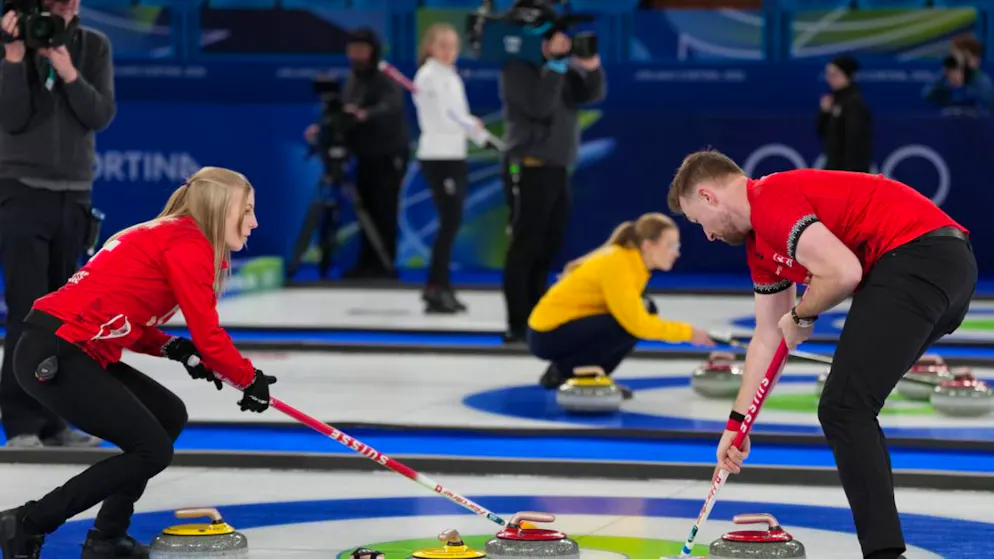 Das Schweizer Mixed-Curling-Team verliert im vierten Spiel zum zweiten Mal