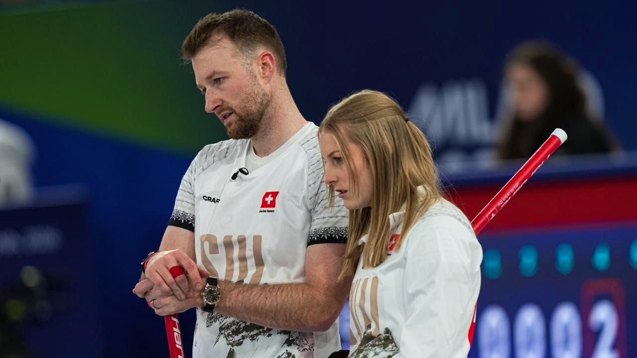Curling. Dritte Niederlage und dritter Sieg für das Ehepaar Schwaller