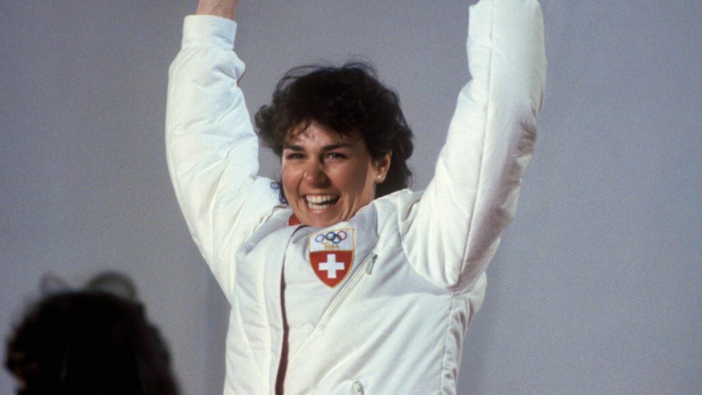 A visit with the Olympic champion. Michela Figini: 