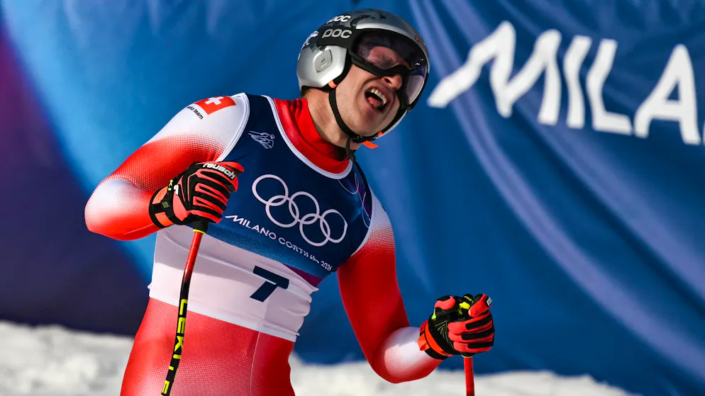 Von Allmen sacré en descente, Odermatt et Monney hors du podium - Gallery. La déception de Marco Odermatt, en «chocolat» en descente.
