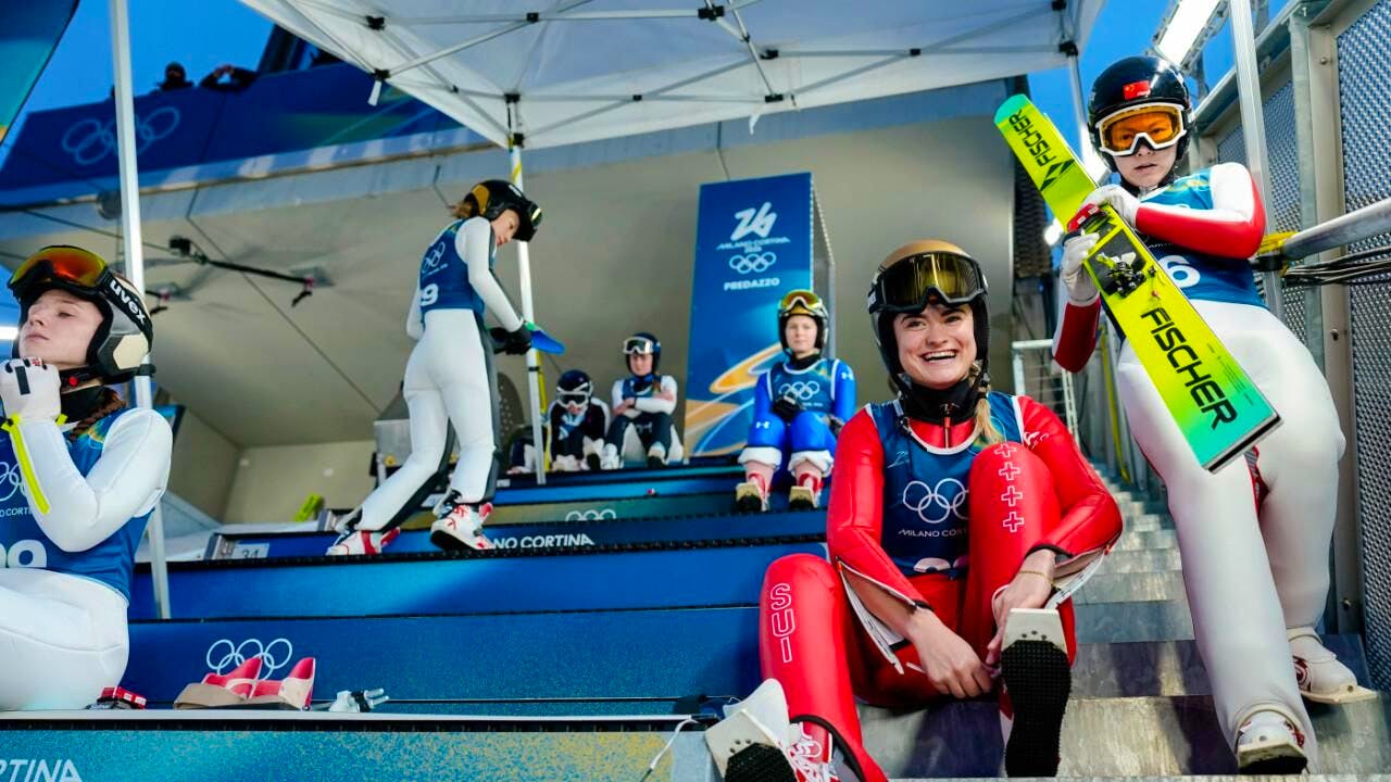 Ski jumping. Sina Arnet ahead of her Olympic debut - aiming for top 30