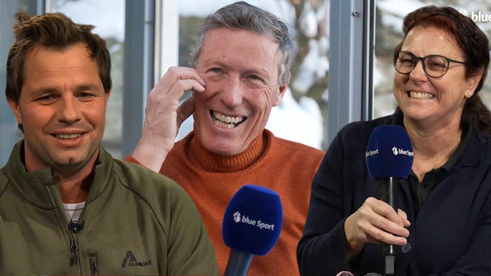 8 Olympic champions laugh about the race. 