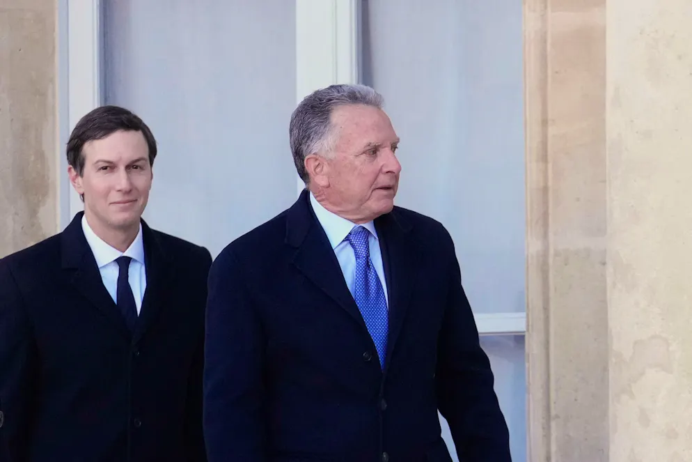 Jared Kushner (links) und Steve Witkoff sind zentrale Figuren in Trumps Nahost-Politik. (Archivbild)