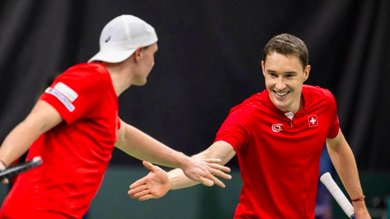 Davis Cup. Swiss overcome first hurdle with ease