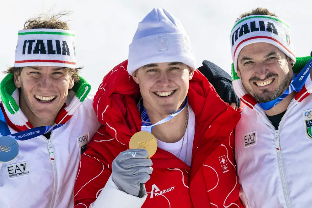 I vincitori delle medaglie del 7 febbraio. <strong>Sci alpino, discesa libera uomini:</strong><br>Oro: Franjo von Allmen (SUI)<br>Argento: Giovanni Franzoni (ITA)<br>Bronzo: Dominik Paris (ITA)