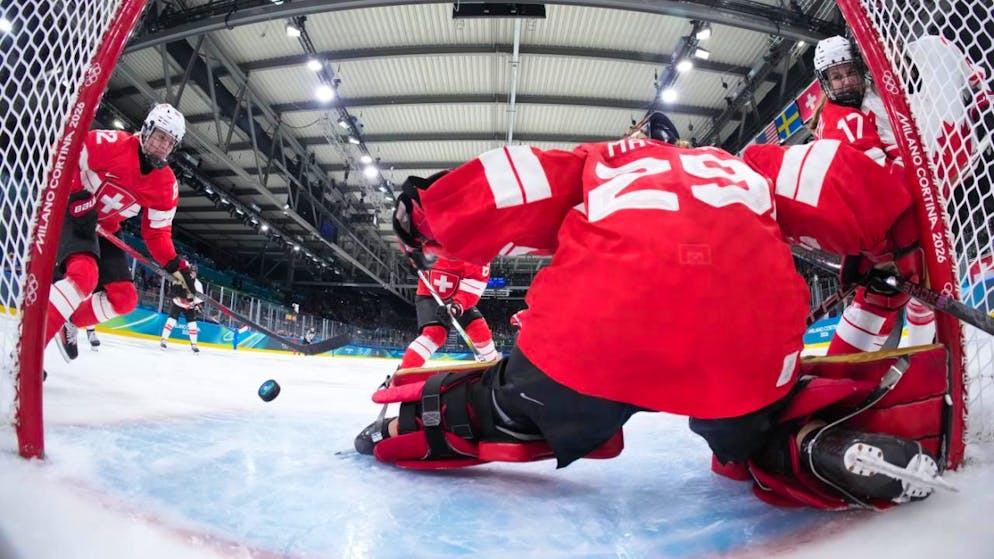 Ice hockey. Honorable defeat against Canada