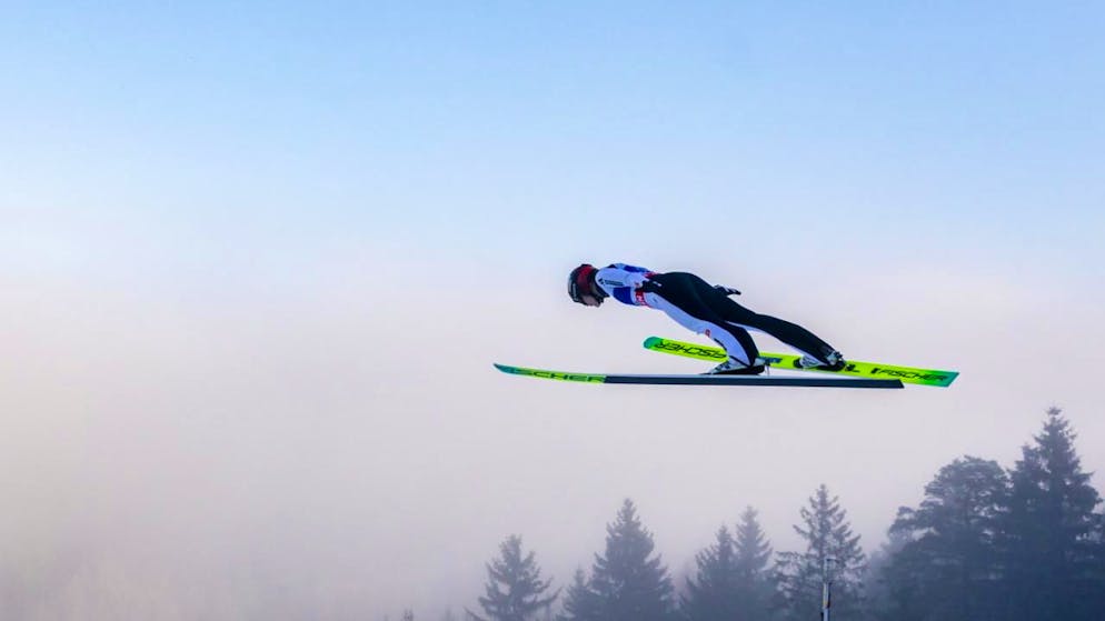 Ski jumping. The season's dominator Nika Prevc is defeated by Anna Ström