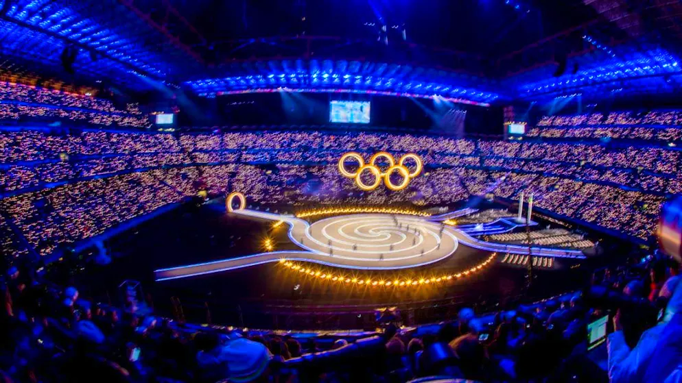 There is also a lot of music to be heard at the Winter Olympics competitions. Especially a song that already played a role at the opening ceremony in Milan. (archive picture)