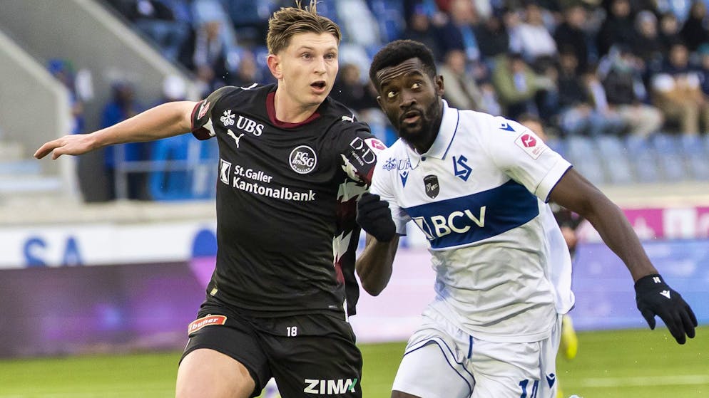 Leader Thun freut's. St. Gallen holt sich in Lausanne nur einen Punkt