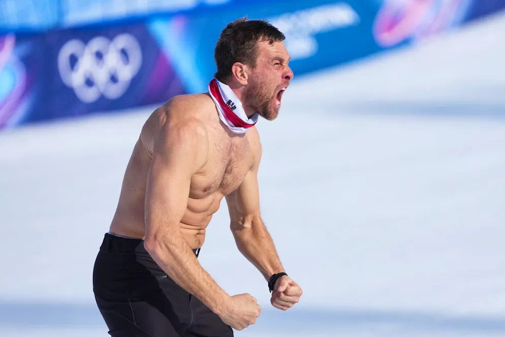 L'esultanza di Benjamin Karl.