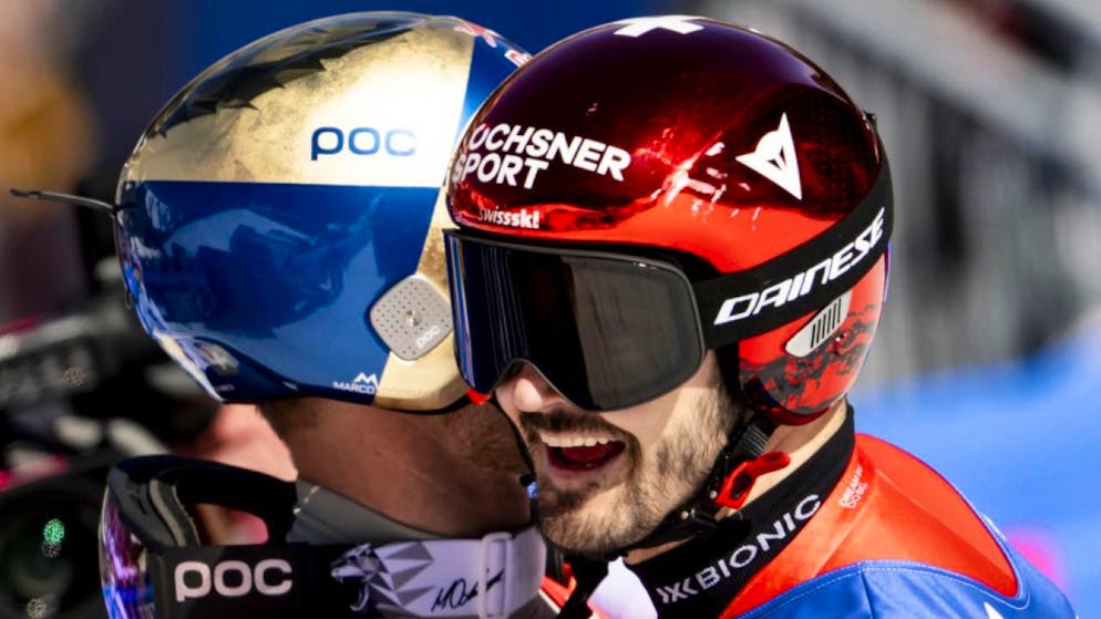 Alpine skiing. Odermatt/Meillard make common cause