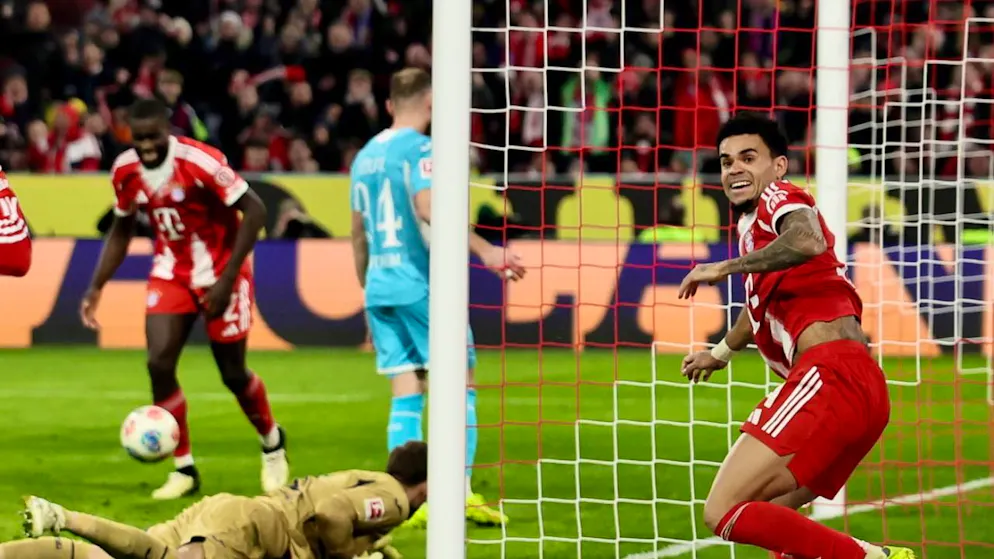 Luis Diaz schoss die letzten drei Tore von Bayern München