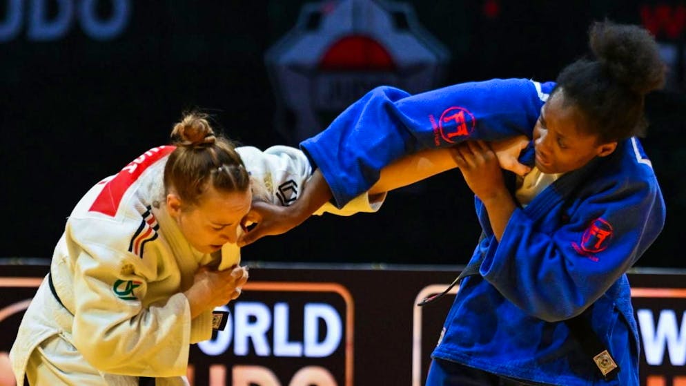 Judo. April Fohouo only defeated in the final