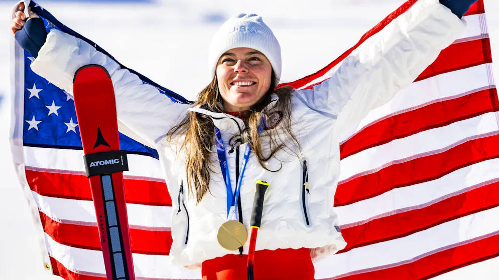 L’or mondial et olympique. Breezy Johnson, le même chemin qu’un certain… Franjo von Allmen