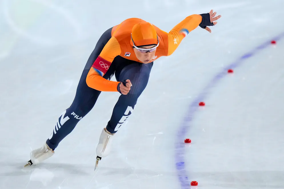 Glamour-Girl Leerdam holt Eisschnelllauf-Gold - Gallery. Lief olympische Rekordzeit: Glamour-Girl Jutta Leerdam.