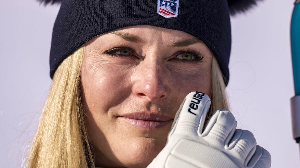 Complicated shin fracture. Lindsey Vonn: 