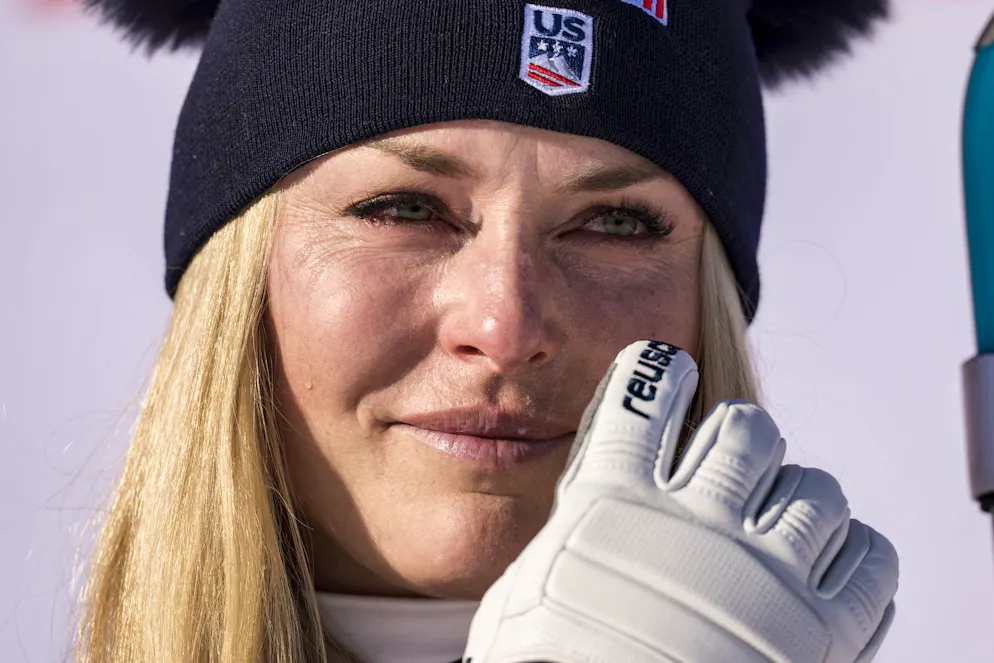 Lindsey Vonn meldet sich aus dem Spital zu Wort. (Archivbild)