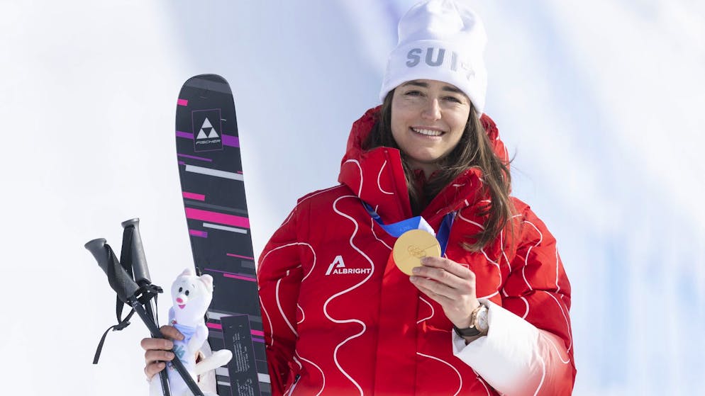 Gold coup repeated. Mathilde Gremaud is once again Olympic champion in slopestyle