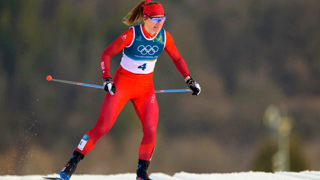 Cross-country skiing. Nadine Fähndrich fifth fastest in qualification