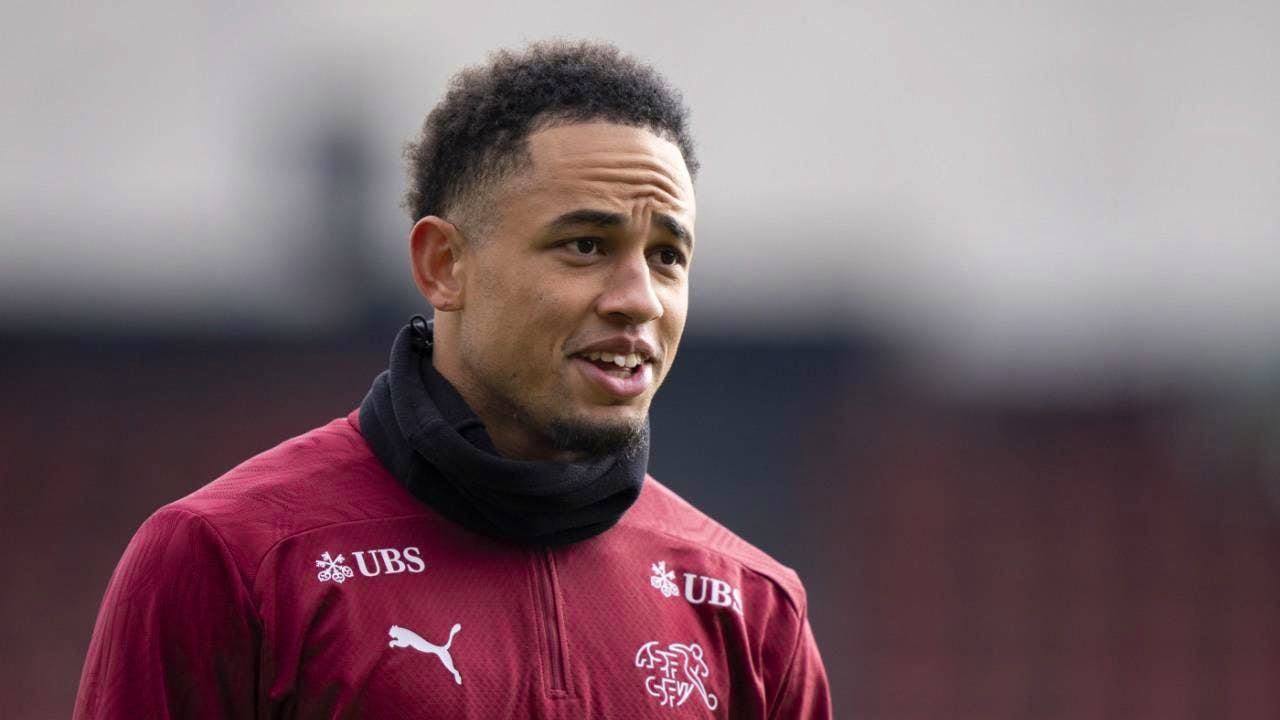 England. Noah Okafor with his fourth goal of the season