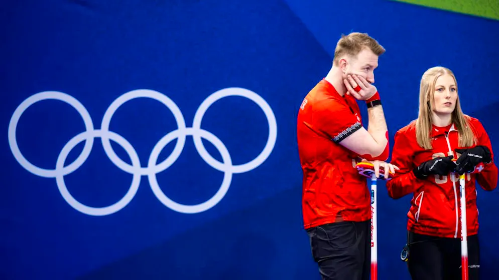 Gewannen nur vier von neun Spielen in der Round Robin: Yannick Schwaller und Briar Schwaller-Hürlimann
