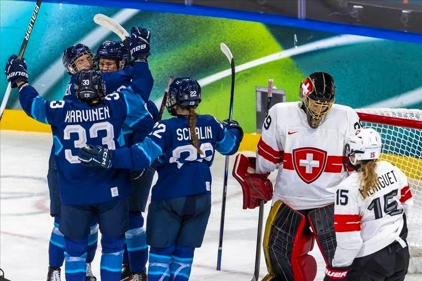 Hockey. Svizzera ko con la Finlandia