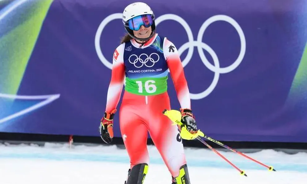 Ha firmato il secondo tempo nello slalom