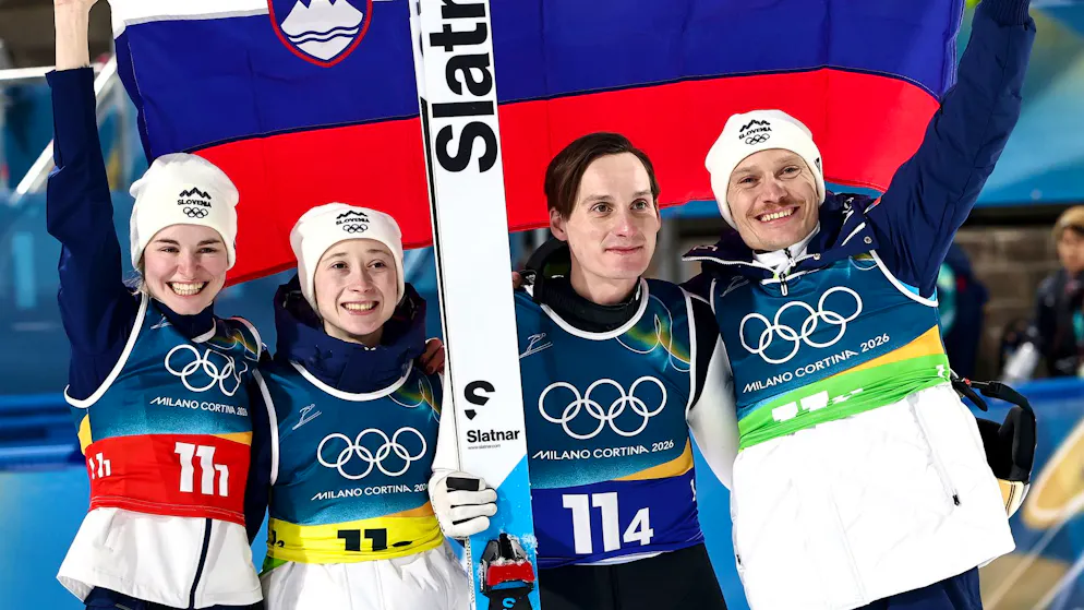 JO 2026 - Saut à ski. Les frère et sœur Prevc offrent le graal olympique à la Slovénie