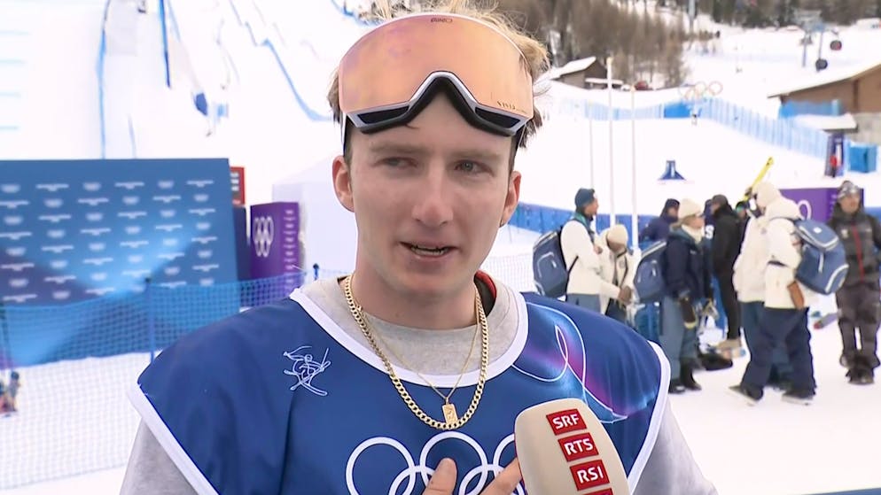 Only 4th place again at the Olympics. Ragettli bursts into tears during SRF interview: 