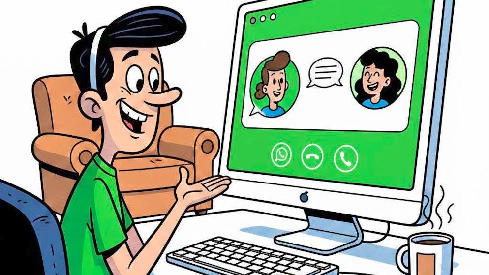 Novità con un po' di ritardo. WhatsApp consentirà di effettuare chiamate direttamente dal PC