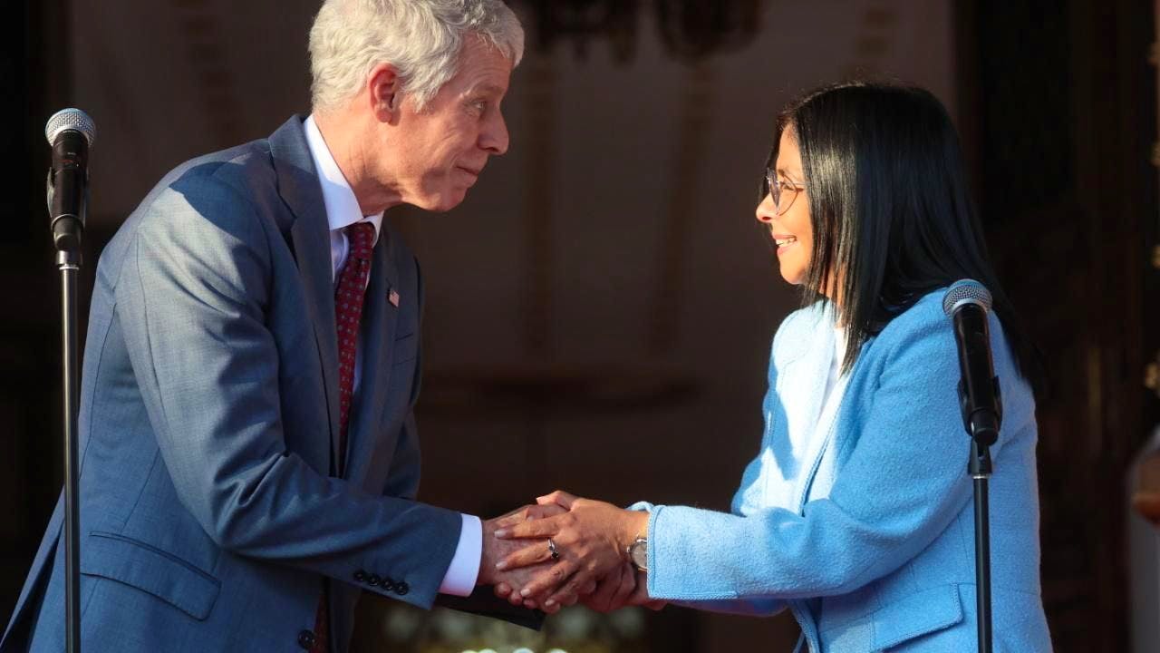 Regierung. US-Energieminister trifft Venezuelas Präsidentin in Caracas