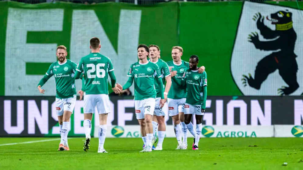 Der FC St. Gallen jubelte in der Startviertelstunde gegen YB zweimal